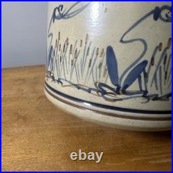 Aladdin Cat Tails Model 23 Kerosene Stoneware Shelf Lamp Limited Ed LL Bean Rare