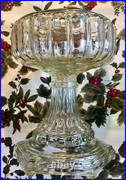 Aladdin Cathedral 1934 Oil Lamp Clear Beta Crystal B-107