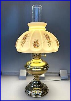 Aladdin Center Draft Oil Lamp Converted Aladdin Lamp Aladdin Electric Lamp Shade
