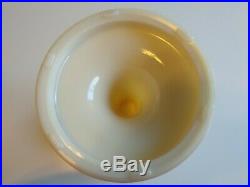 Aladdin Clear B-60 Alacite Short Lincoln Drape Glass Lamp Font only kerosene oil