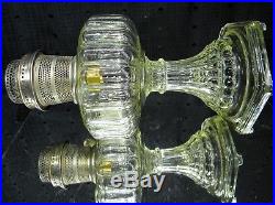 Aladdin Clear Cathedral Oil -Kerosene Lamp with NuType Model B Burner
