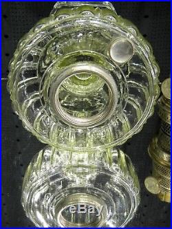 Aladdin Clear Cathedral Oil -Kerosene Lamp with NuType Model B Burner