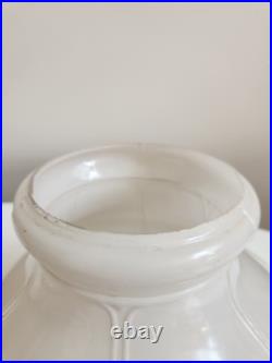 Aladdin Clear Crystal Venetian Oil Lamp One Piece With Original 701 Shade 1932