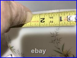 Aladdin Clear Glass Beehive Oil Lamp Nu-Type Model B with Glass Floral Print Shade