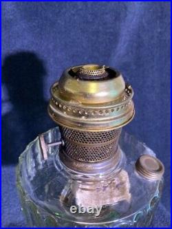 Aladdin Clear/GreenCorinthian Table Lamp Font, 1935-36 B-105