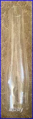 Aladdin Clear Manganese Glass Washington Drape Oil Lamp Model B Many Extras 23
