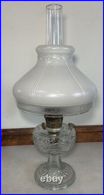 Aladdin Clear Washington Drape Round Base B-39 Model B Burner Shade Nu Type