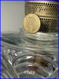 Aladdin Clear Washington Drape Round Base B-39 Model B Burner Shade Nu Type