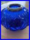 Aladdin Cobalt Blue Genie ii Kerosene /oil Lamp With Nickel Hardware. New Boxed