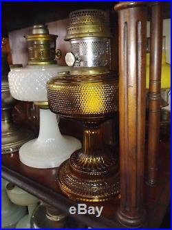 Aladdin Colonial Amber Lamp