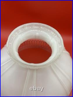 Aladdin Colonial B 106 Amber Beta Crystal Hobnail Kerosene Oil Lamp w Opal Shade