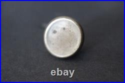 Aladdin Colonial Clear Glass Model A Nickel Plate Burner Clean and Very Nice