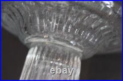 Aladdin Colonial Clear Glass Model A Nickel Plate Burner Clean and Very Nice