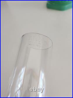 Aladdin Corinthian B-115 Lamp Jadeite Jade Green Model B Burner With Chimney