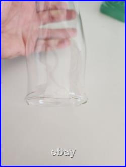 Aladdin Corinthian B-115 Lamp Jadeite Jade Green Model B Burner With Chimney