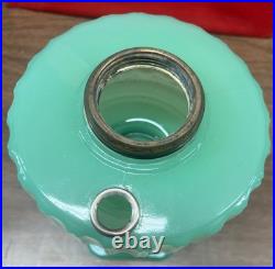 Aladdin Corinthian Lamp Jadeite Jade Green Burner Chimney Gallery 10 spider Aladdin Corinthian Lamp Jadeite Jade Green Burner Chimney Gallery 10 spider