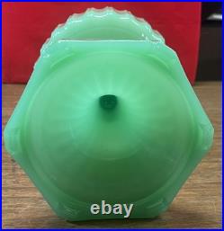 Aladdin Corinthian Lamp Jadeite Jade Green Burner Chimney Gallery 10 spider
