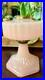 Aladdin Corinthian Model B-112 Rose Moonstone Art Glass Oil Lamp with Chimney