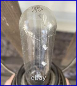 Aladdin Corinthian Model B-116 Rose Moonstone Kerosene/Oil Lamp with chimney