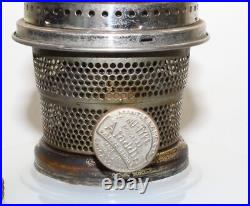 Aladdin Corinthian Rose & White Moonstone Lamp1936model B-126, Model B Burner