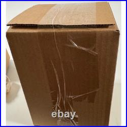 Aladdin Crystal Lincoln Drape Oil Lamp, Indoor Fuel Lamp, Bright, Brass Trim