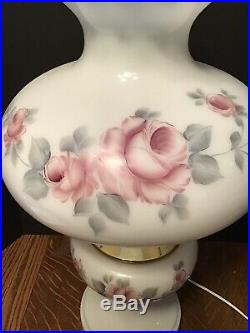Aladdin D-2301 Rose Majestic Table lamp Exc Condition