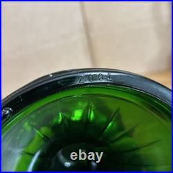 Aladdin Emerald Green & Gold Tone Lincoln Drape Oil Lamp 2001