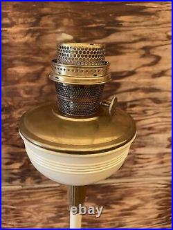 Aladdin Floor Kerosene Oil Lamp Brass Old Original