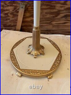 Aladdin Floor Kerosene Oil Lamp Brass Old Original