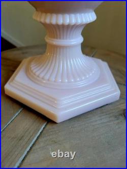 Aladdin Florentine Pink Alacite Rose Moonstone Kerosene Oil Lamp