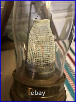 Aladdin Genie 23 Vintage C-6103M Lamp MCM Complete Glass Brass Original Rare