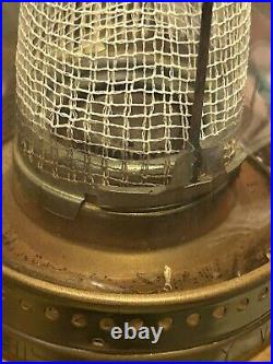 Aladdin Genie 23 Vintage C-6103M Lamp MCM Complete Glass Brass Original Rare