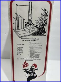 Aladdin Genie Classic Brass Oil Lamp New in Box Brass Burner Clear Glass