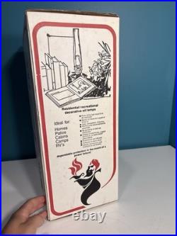 Aladdin Genie II Incandescent Oil Lamp C6106 No. 23 Burner Clear Glass Brass NEW