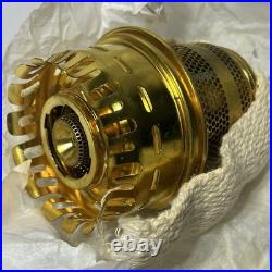 Aladdin Genie II Incandescent Oil Lamp Clear Glass C6106 No. 23 Burner Brass NEW