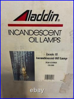Aladdin Genie II Incandescent Oil Lamp NEW
