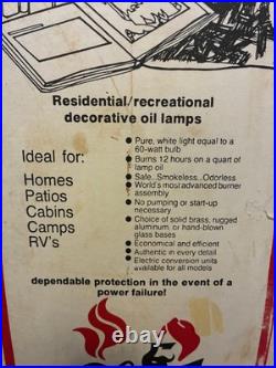 Aladdin Genie II Incandescent Oil Lamp NEW(2)