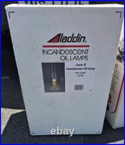Aladdin Genie II Oil Lamp (C6106) New Sealed In Box Rare