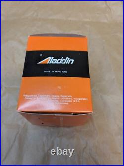 Aladdin Genie II Oil Lamp New in Box Brass Burner Clear Glass