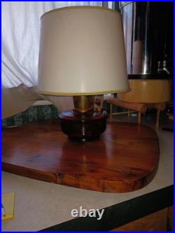 Aladdin Genie III Oil Lamp, Indoor Emergency Lighting, Glass Bowl, Metal Burner