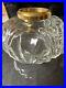 Aladdin Genie ii Clear Glass /Brass Incandescent Oil/kerosene Shelf Lamp. New