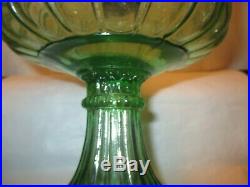 Aladdin Green Cathedral Oil Lamp1934-1935