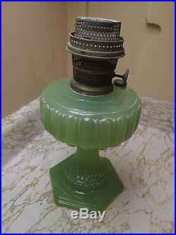 Aladdin Green Kerosene Lamp Nu Type Model B
