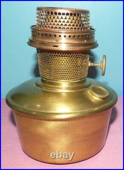 Aladdin Green Tall Vase Lamp with Model 12 Burner
