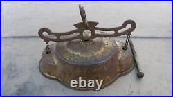 Aladdin Hanging Lamp Ceiling Retractor with Mounting Screw & Brass Style Finish