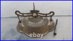 Aladdin Hanging Lamp Ceiling Retractor with Mounting Screw & Brass Style Finish