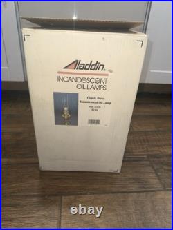 Aladdin Incandescent Lamp Classic Brass Antique