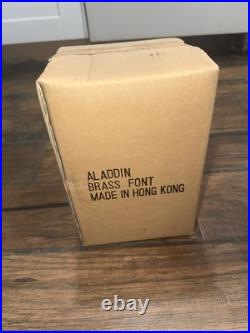 Aladdin Incandescent Lamp Classic Brass Antique