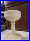 Aladdin Ivory Alacite Tall Lincoln Drape Glass Oil Lamp