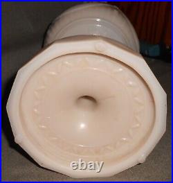 Aladdin KEROSENE Oil Lamp 1940's LINCOLN DRAPE PATTERN No Chimney